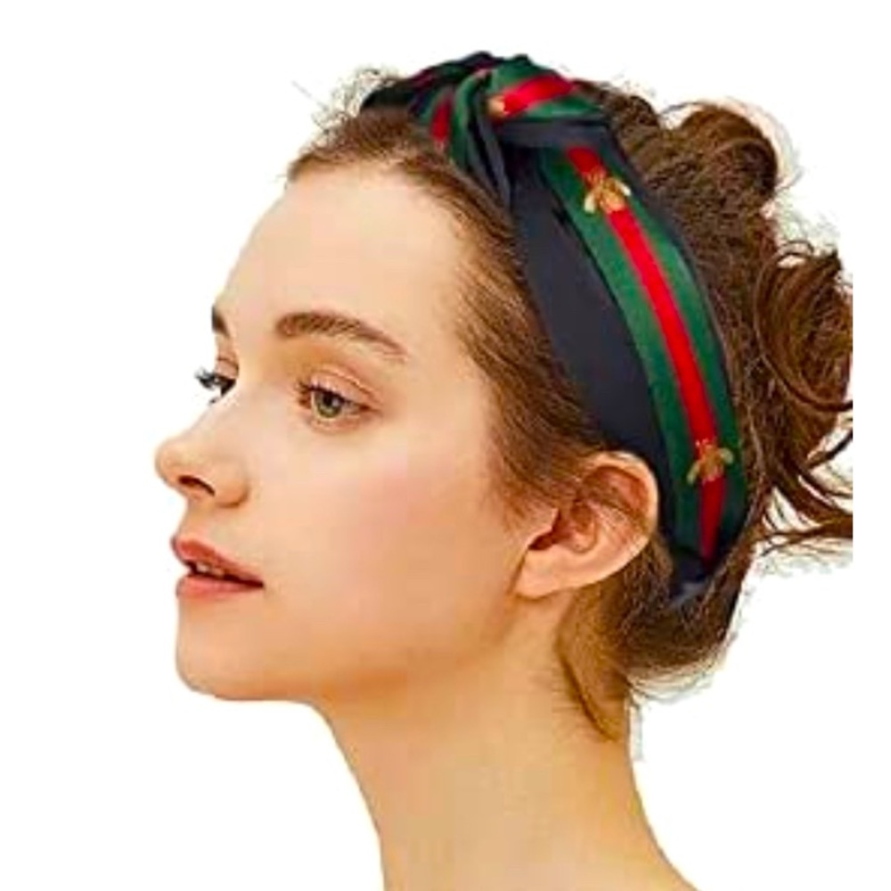 Three hair bands bee and ribbon inspired replica